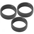 Target Slot Lock Rings Black